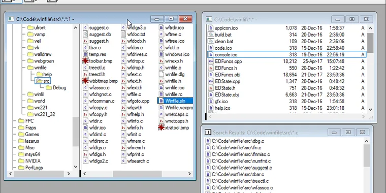 Microsoft has released the source code for its Windows 3.0 file manager image