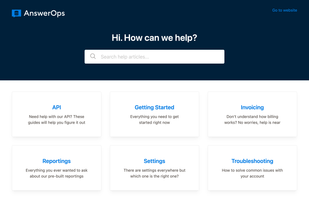 AnswerOps screenshot 2
