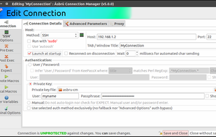 Asbru Connection Manager screenshot 3
