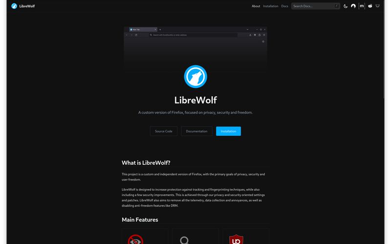 LibreWolf Browser 117.0-1-1 for apple download