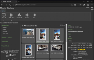 Gallery Server screenshot 1