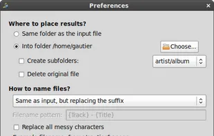 SoundConverter screenshot 1