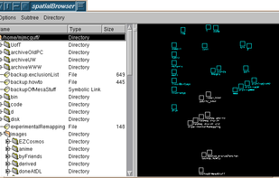 spatialBrowser screenshot 1