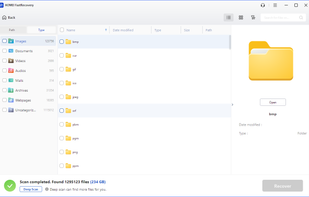 Aomei FastRecovery screenshot 3