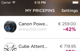 Pricepin screenshot 1