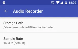 Android Audio Recorder screenshot 1