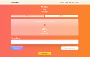 DressifyAI screenshot 1