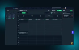 Altitude CRM - Calendar Workspace