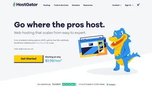 HostGator screenshot 1