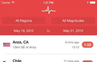 My Earthquake Alerts & Feed screenshot 1
