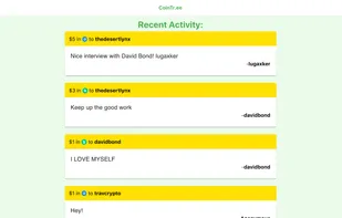 Cointr.ee screenshot 1