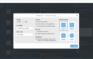 TweetDuck screenshot 1