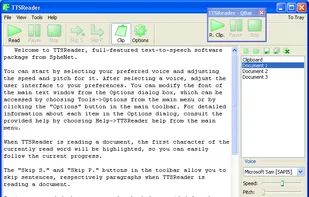 TTSReader screenshot 1