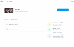 Webnode screenshot 1