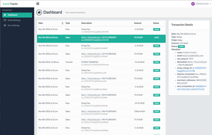 BankFeeds.io screenshot 2