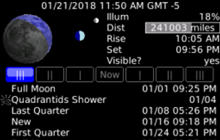 Moon Almanac screenshot 1