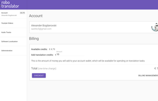 RoboTranslator screenshot 2