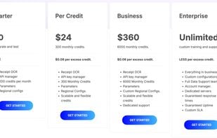 Tabscanner prices. From free to pay per credit.
