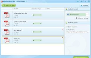 Wondershare PDF Converter Pro screenshot 2