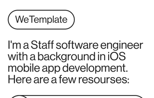 The free mobile-first website template called "We".