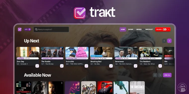 Trakt unveils a full redesign of its movie and TV tracking platform for web and mobile image