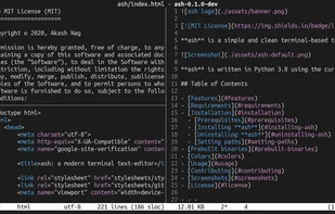 ash-editor screenshot 1