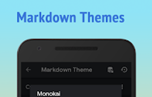 Customizable markdown themes.