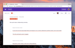 Dovetail screenshot 1