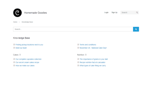 Knowledge Base User Portal