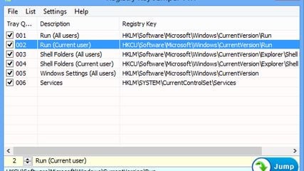 Registry Key Jumper screenshot 1