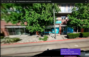 Results filmstrip view for "pharmacy"