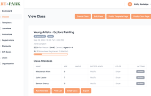 Participant Management