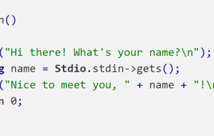 Pike programming language screenshot 1