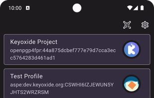 Keyoxide screenshot 2