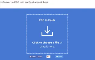 PDF 2 Epub screenshot 1