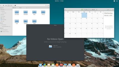 Some programs included with elementary OS