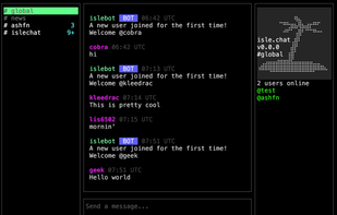 isle.chat screenshot 1