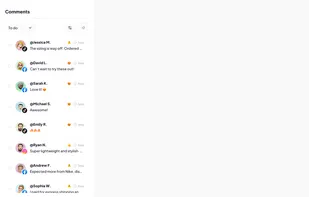 The Comments page centralizes all interactions from your social media channels — both organic and ad comments — into one unified inbox. Manage, filter, and reply to every comment across Instagram, TikTok, Facebook, and YouTube without switching platforms.