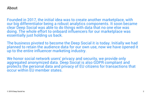 Deep.Social screenshot 1