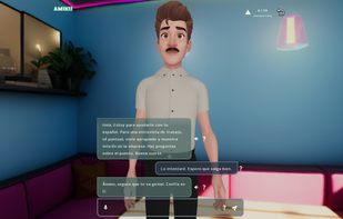 Navigate engaging, immersive conversations, relevant to Spanish used in daily life.