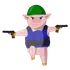 War Piggy icon