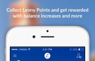 Collect Lenny Points and get rewarded with balance increases and more