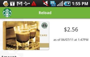 Starbucks Card screenshot 2
