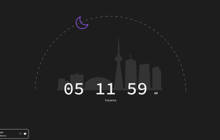 Relaxing Clock screenshot 1