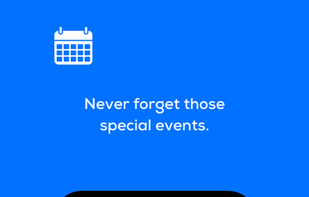 Reach out and remember the special events in people's lives.