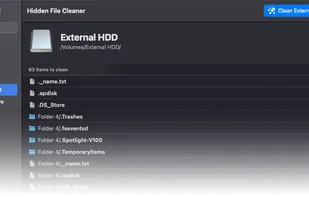Hidden File Cleaner screenshot 1