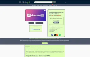 Detailed view of a premium resource. Every item includes information about the latest version and direct download access for members.