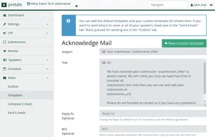 Pretalx screenshot 2