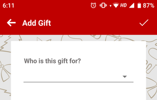 Christmas Budget Planner screenshot 3