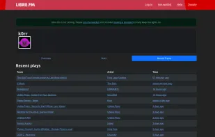 Libre.fm screenshot 1